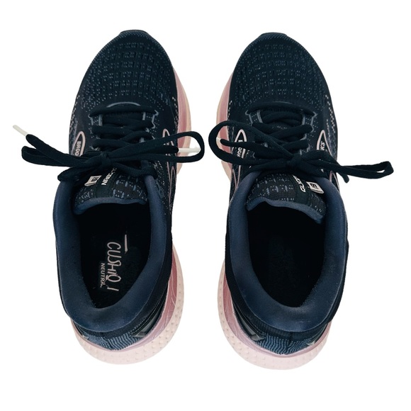 Brooks Glycerin 19 women’s black w/ rose color accent athletic/running shoe sz 9 - Picture 8 of 15